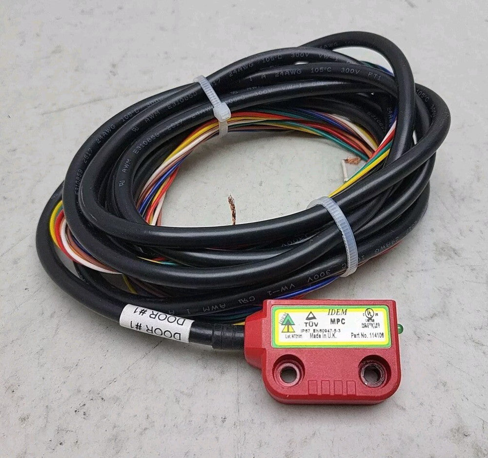 Idem Non Contact Interlock Safety Interlock Switch MPC 2NC 1NO MPC-114106 *Used