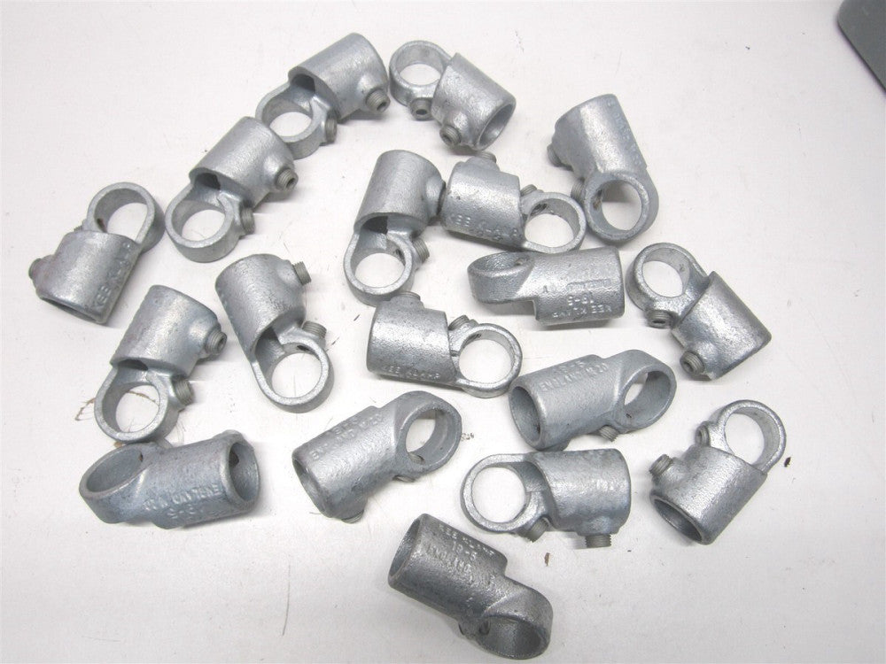 Kee (19-5) 3/4" Adjustable Side Outlet Pipe Rail Fitting Tee - Lot of 18