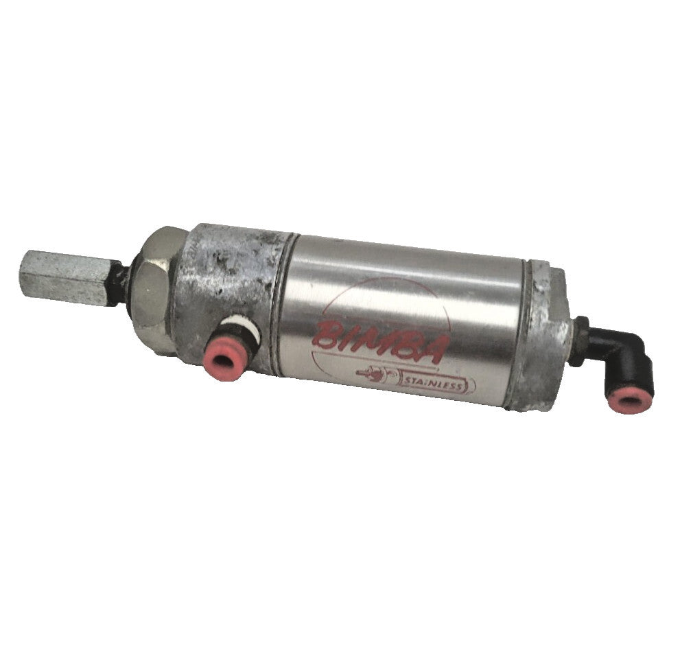 BIMBA 241-D DOUBLE ACTING PNEUMATIC AIR CYLINDER 1-3/4" BORE 1" STROKE