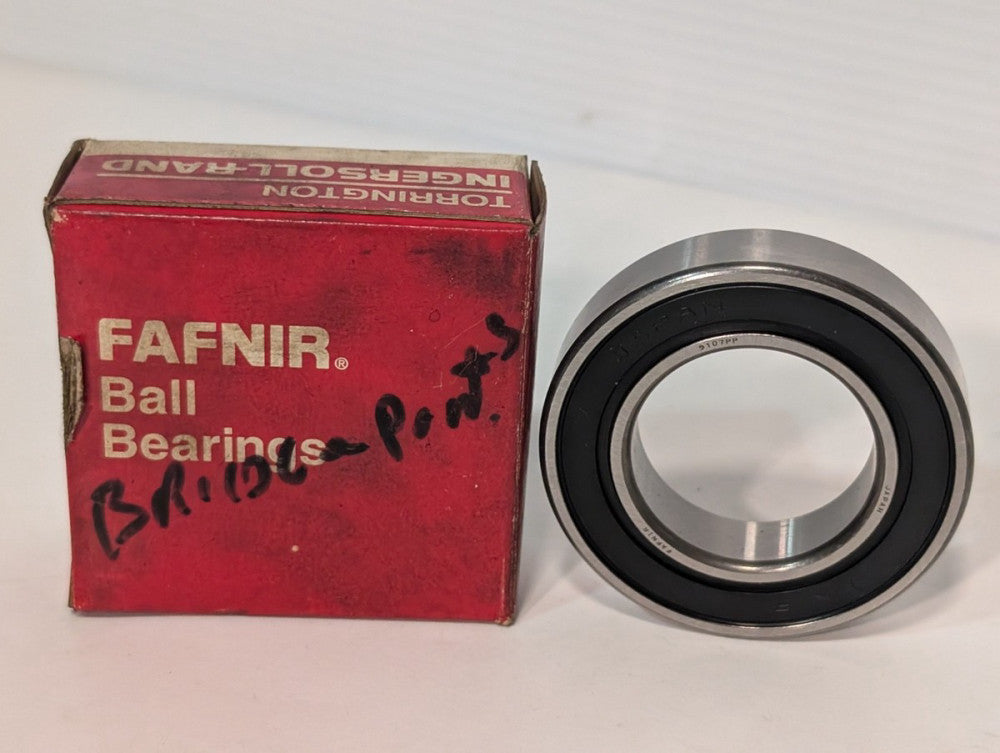 Fafnir 9107PP Radial Deep Groove Ball Bearing Double Sealed 35mm ID 62mm OD