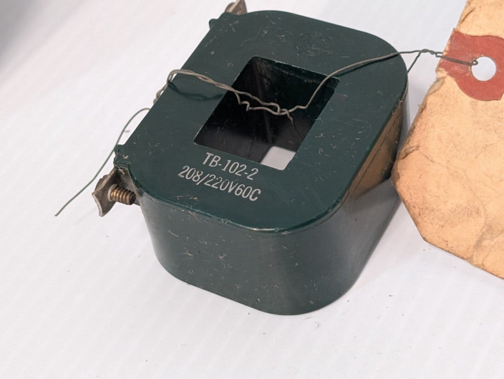 Clark TB-102-2 Motor Starter Coil 208/220V 60Hz For Type CY, SZ-1