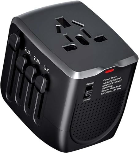Travelconverter Adapter Voltage Converter That Steps Down 230 Volts to 120 Vo...