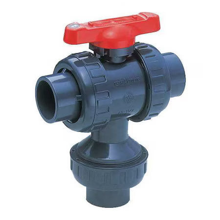 Asahi 2510020 2" Socket Pvc Ball Valve 2-Way