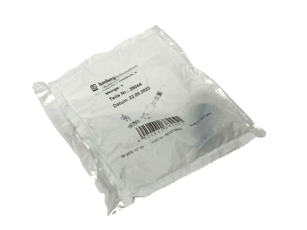 Lumberg Automation RSMCK 3 Connector 3-Pole M8 28044