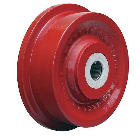 Zoro Select Wft-6H-1 Caster Wheel,Cast Iron,6-1/8 In.,2500 Lb