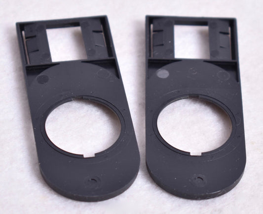 2 Count Eaton Rectangular Black Legend Plates M22S-STDD-X