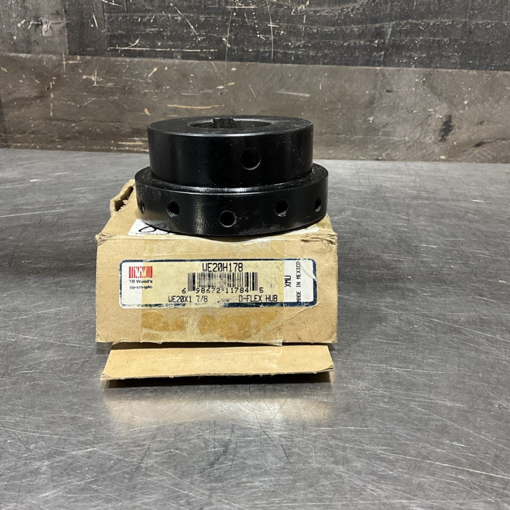 TB Woods INDUSTRIAL MOTION WE20H-1 7/8 / WE20H178  D-flex Hub NOS