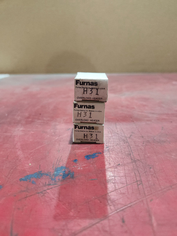 NEW IN BOX LOT OF 3 FURNAS THERMAL OVERLOAD HEATER ELEMENT H31