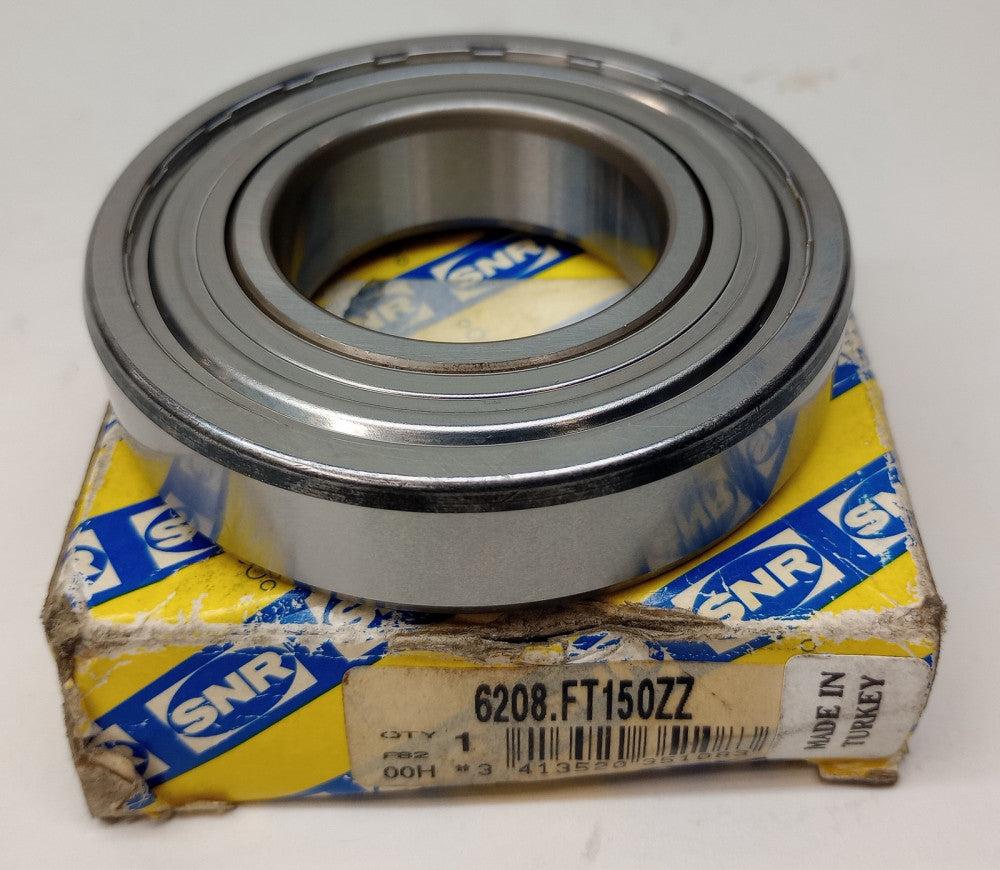 SNR 6208-FT150-ZZ Ball Bearing Deep Groove 40 X 80 X 18mm Double Shielded