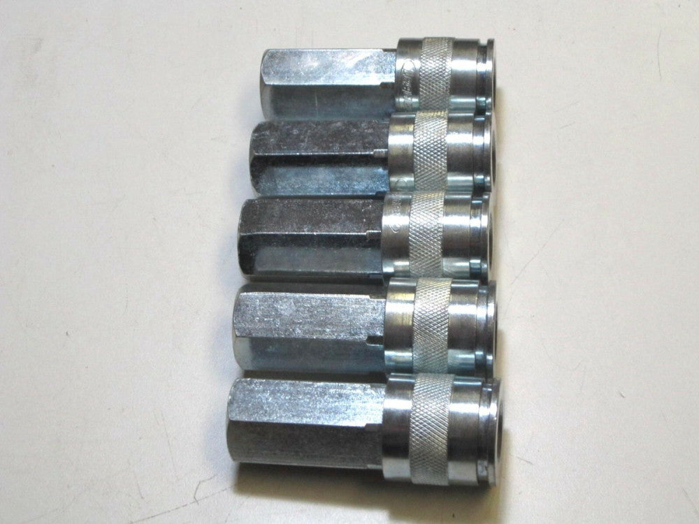 LEGACY (A78610-BG) Steel 250 PSI 3/8" NPT Pneumatic Coupler Bodies - Lot of 5 