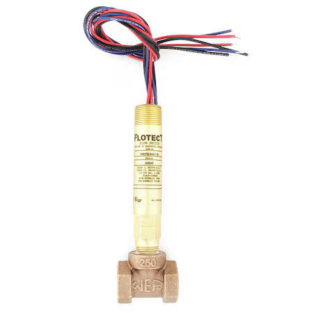 Dwyer Instruments V6epb-B-D-1-B Mini-Size Flow Switch, Brass Upper And Lower