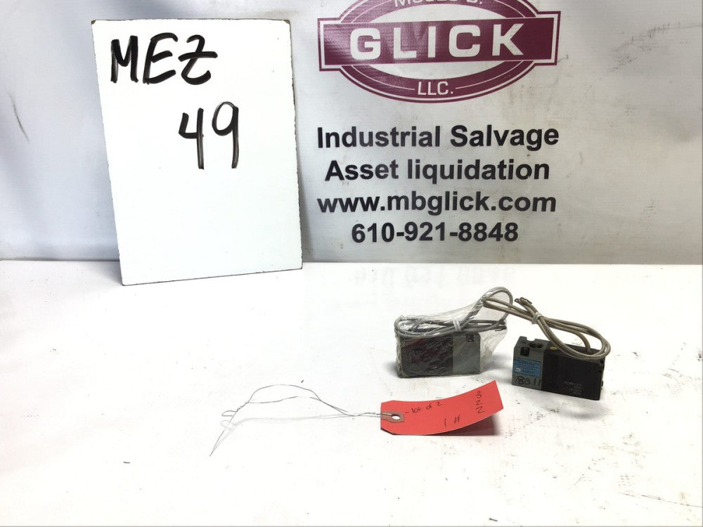 SMC NVSP 4115-0209 AIR VALVE W/O COIL UNMP