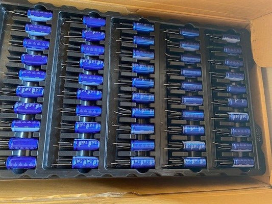 (50 PACK) ELNA RJD RADIAL MINIATURE ELECTROLYTIC CAPACITORS 35V 7400uF RATING