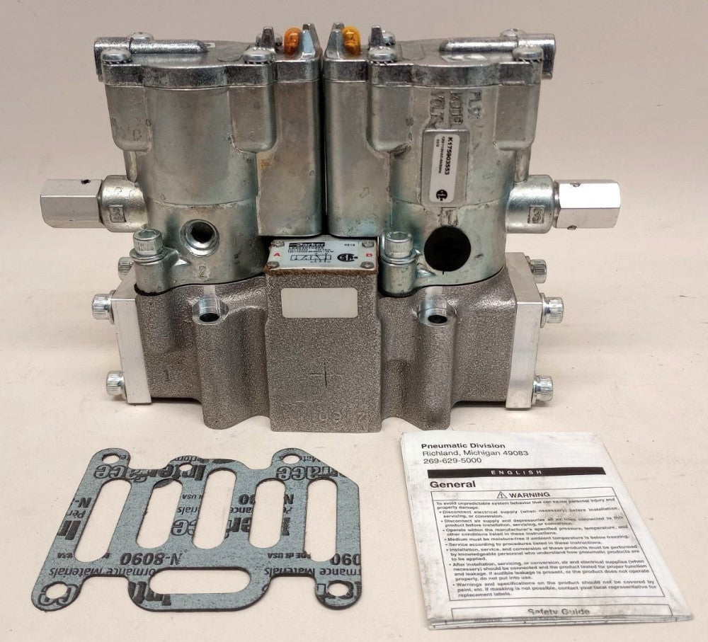Parker L6553910253 Solenoid Control Valve Double K175903553 Solenoid
