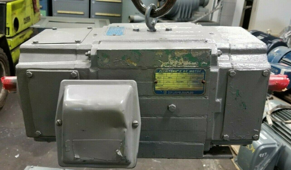 LOUIS ALLIS 0.03 HP ELECTRIC DC MOTOR 180 VDC 1750/2500 RPM 2110AT FRAME