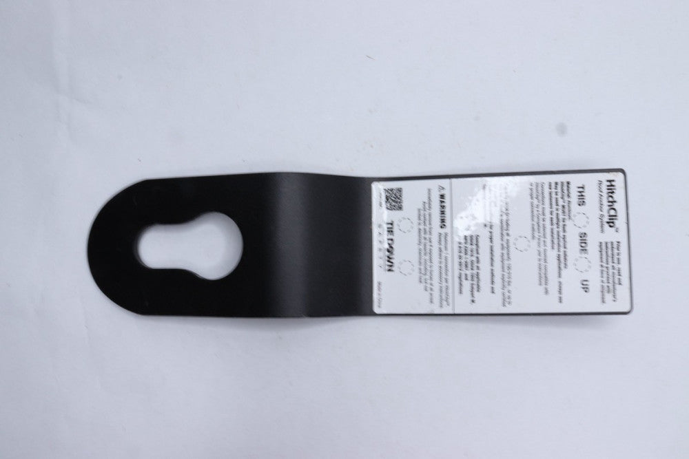 Tie Down Safety HitchClip Residential Anchor Black