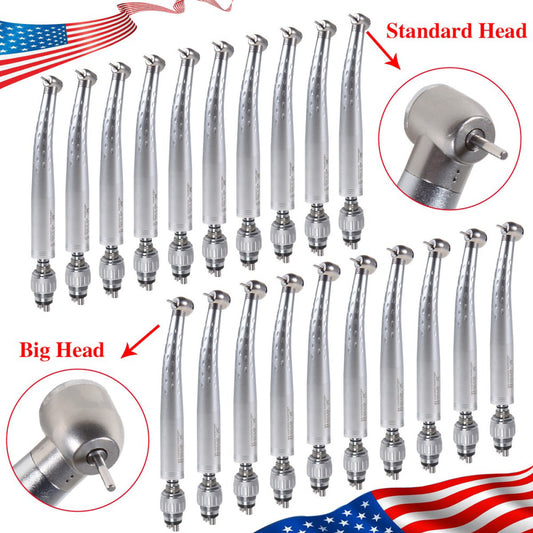 1-10 KaVo Style Dental High Speed Handpiece w/ 4 Hole Quick Coupling Swivel