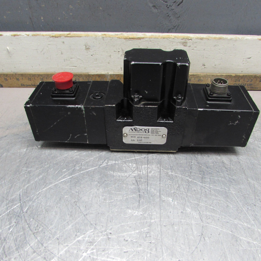 NEW! MOOG 651-400 , SERVO VALVE , REBUILT by MOOG! ,  MAKE OFFER!
