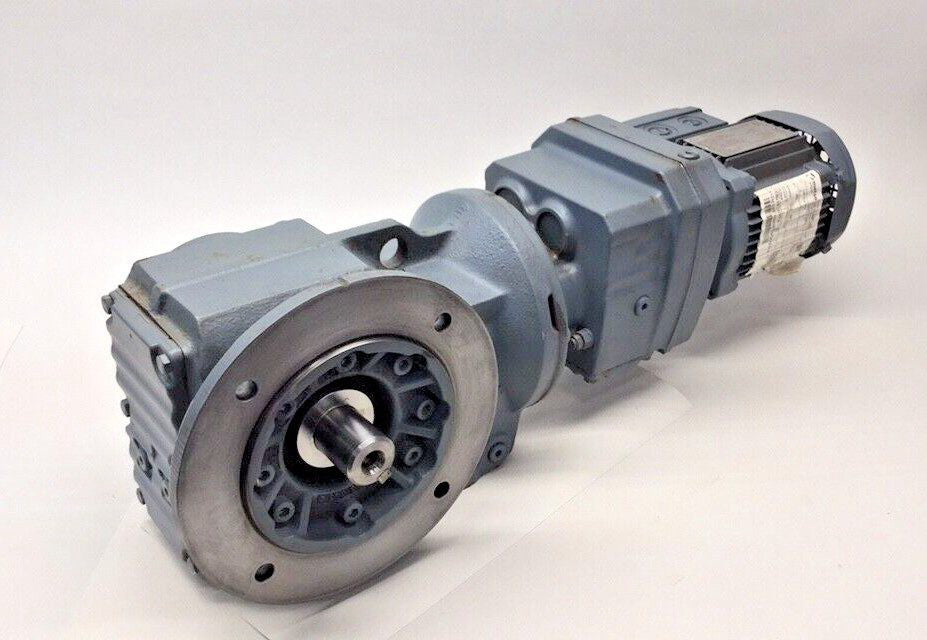 SEW Eurodrive KAF47-R37-DR63M4-1222 Used Gear Motor Ratio 1222:1 3ph