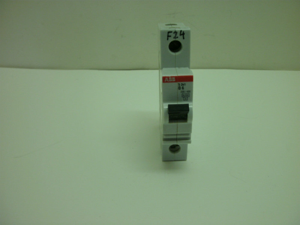 ABB S261 B6/S261B6 CIRCUIT BREAKER 6 AMP 1 POLE 480 VAC B-CURVE