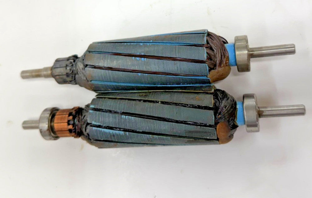 ELECTRIC MOTOR ARMATURE ASSEMBLY LOT OF 2