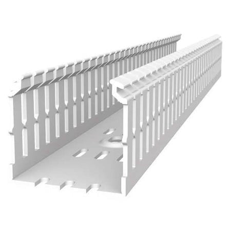 Abb Tyd3x4npw6 Wiring Duct,Narrow Slot Wall,Wht,6 Ft. L
