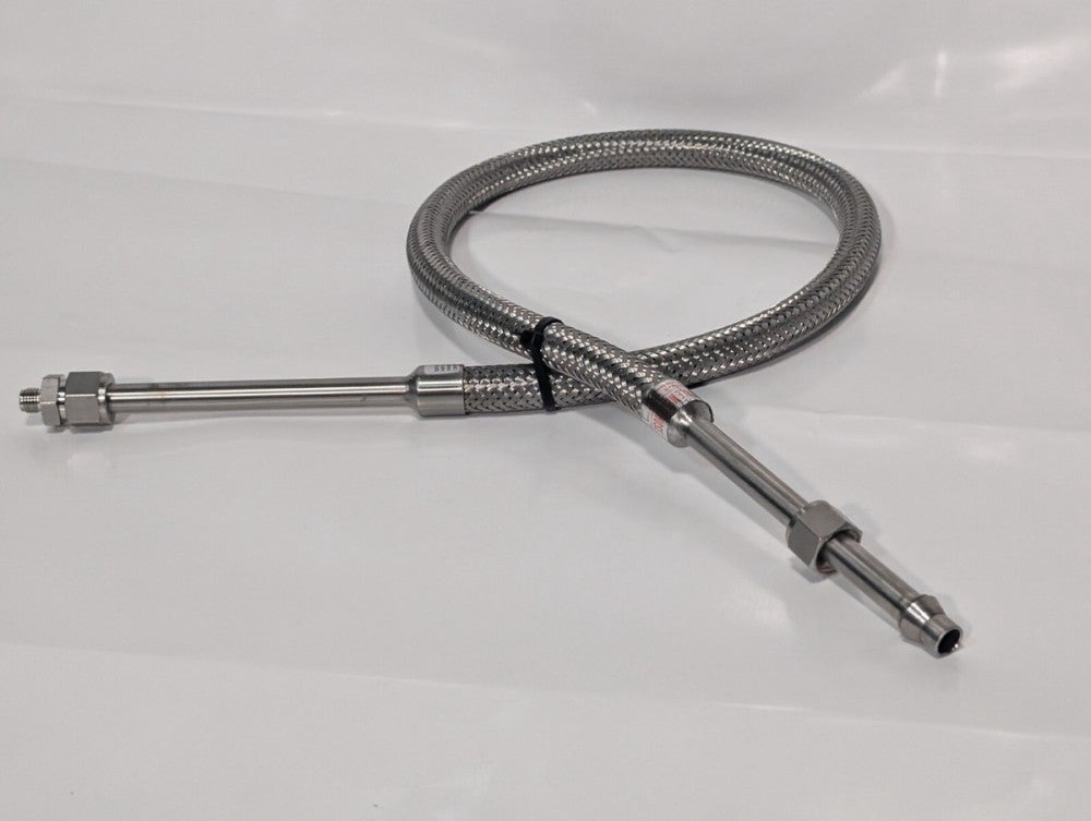1200mm 316L Stainless Steel Flexible Braided Metal Hose 2.5MPa DN12