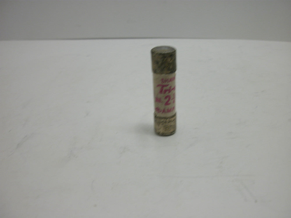 SHAWMUT TRM 2 1/4 FUSE TRI-ONIC 2 1/4 AMP TIME DELAY 250 V OR LESS