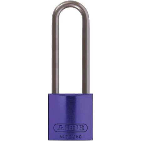 Abus 72 Hb/40-75 Ka Purple Lockout Padlock,Ka,Purple,1-1/2"H