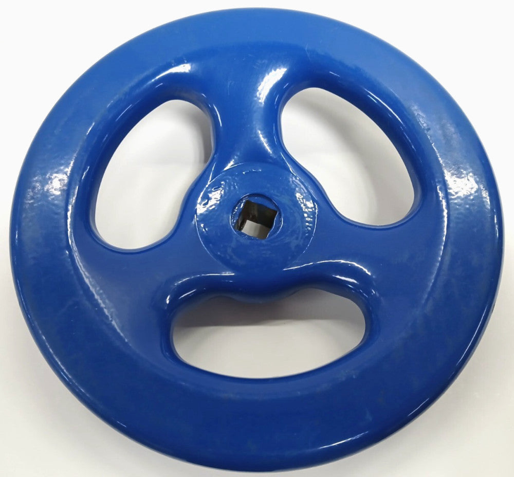 VALVE HAND WHEEL DIAMETER 6" SQUARE HOLE 5/8" CENTER CIRCLE 1-1/2"