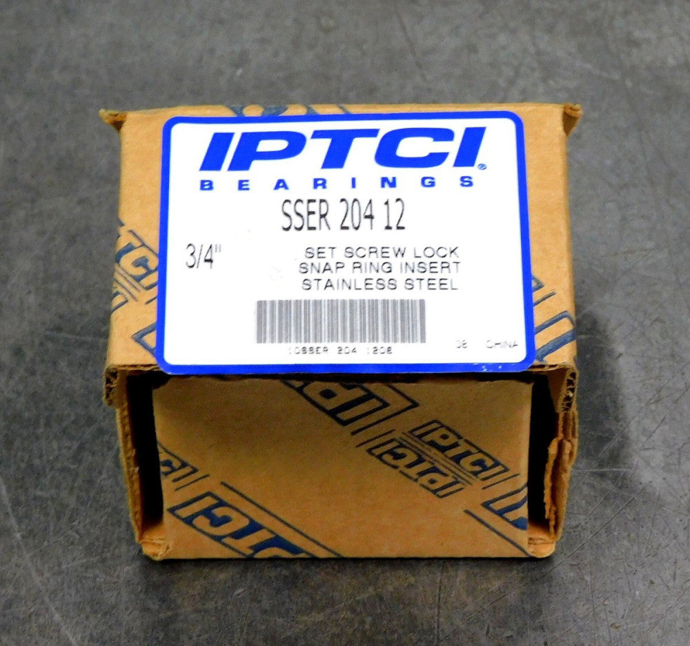 IPTCI Stainless Steel Snap Ring Insert 3/4" SSER 204 12