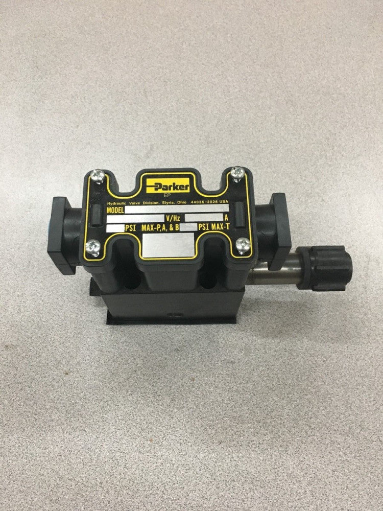 NEW NO BOX PARKER HYDRAULIC SOLENOID VALVE D1VW4KNYC 75