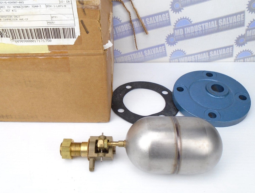 New SPIRAX COOPER ENERGY 6-034907-003 Sealed STAINLESS FLOAT & COVER DRAINTRAP