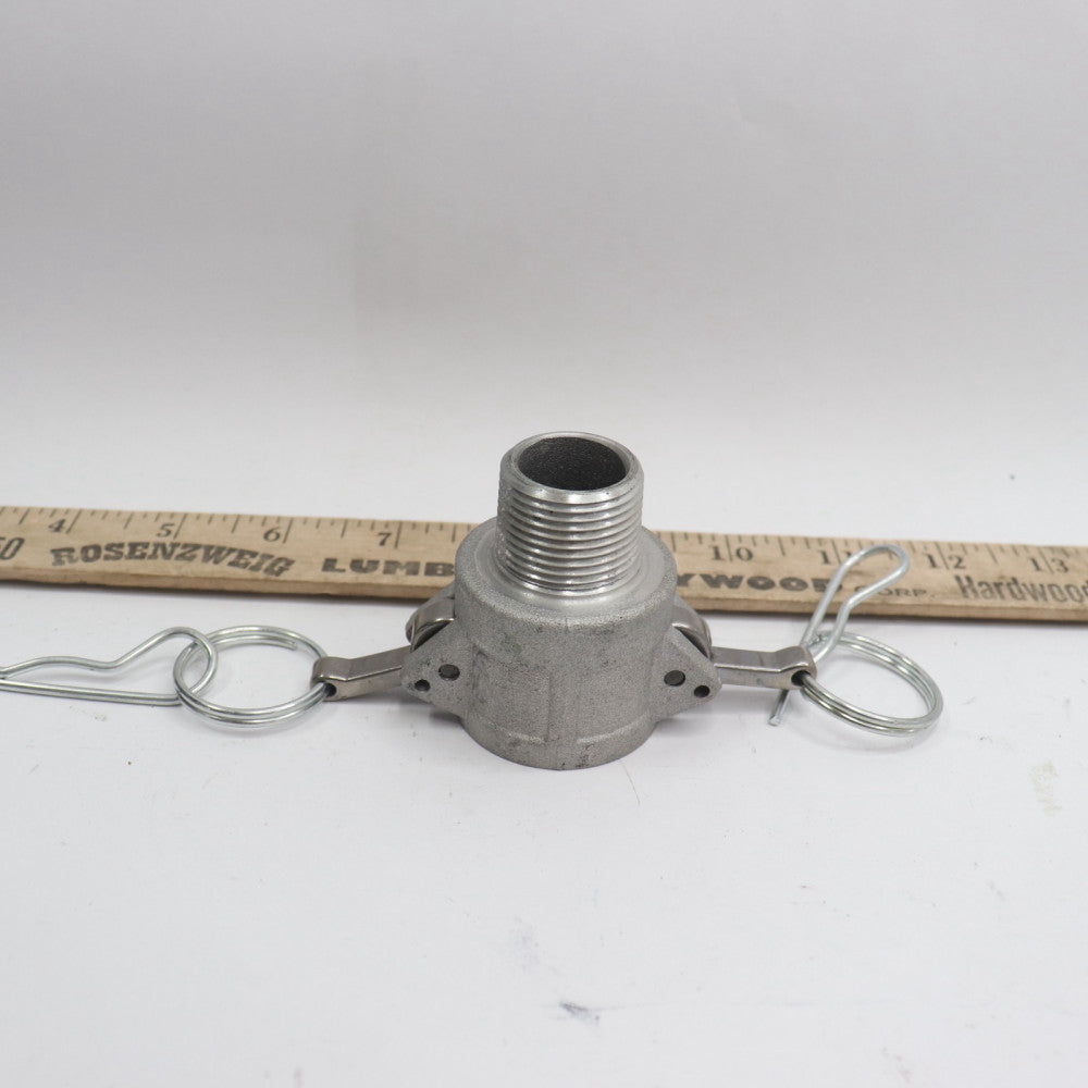 Dixon Type B Coupler x Male NPT 316 Stainless Steel 3/4" B-75