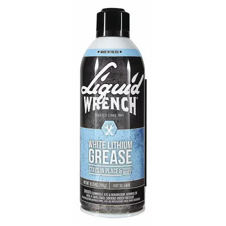 Liquid Wrench L616 Multipurpose Grease, 10.2 Oz, Aerosol Can, White