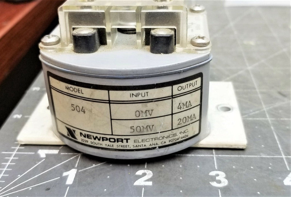 Newport Electronics 504 Isolated Transmitter TESTED WORKING PULL [A6B1]