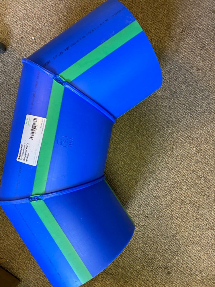 NEW AQUATHERM  BLUE PIPE 7412138 PIPE 90 DEG ELBOW, 10 IN, BUTT WELD