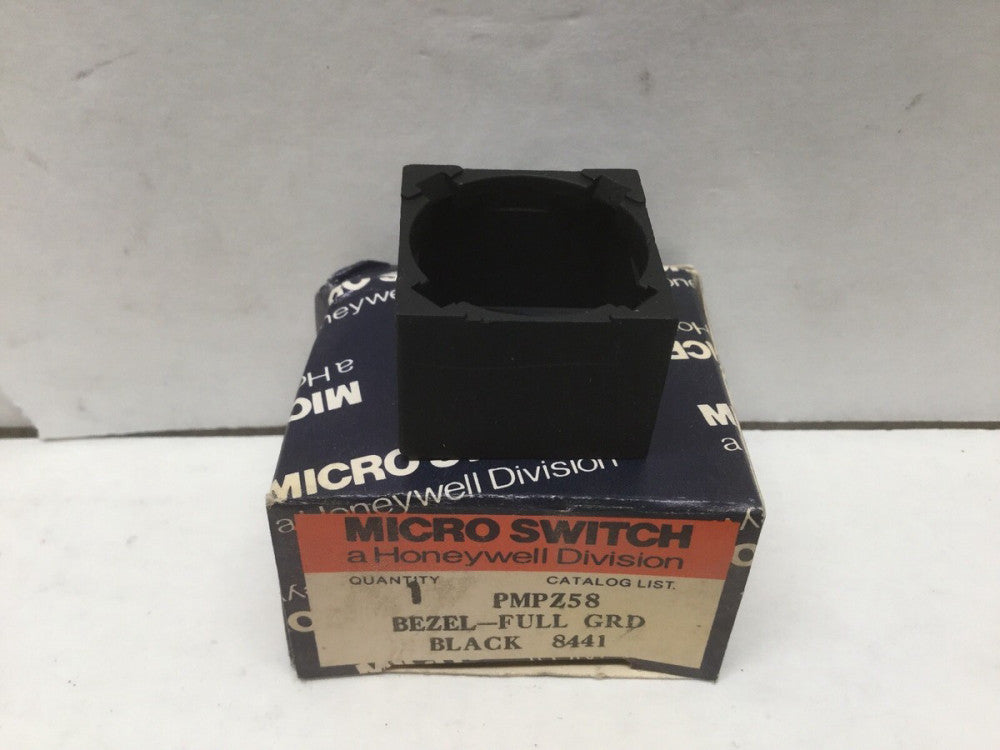 Honeywell Micro Switch PMPZ58 Bezel Full Guard Black