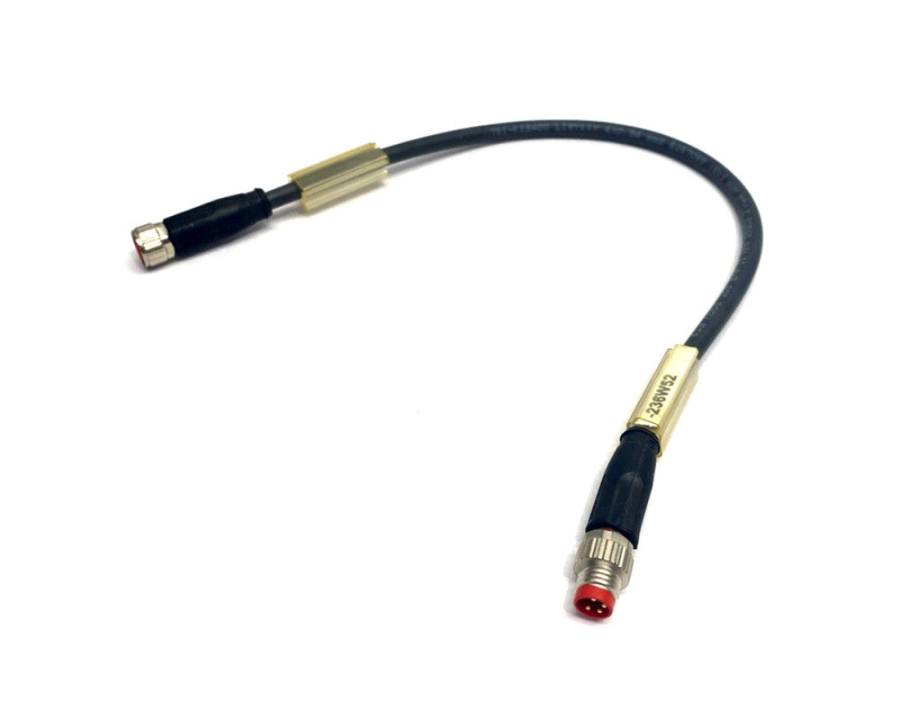 Beckhoff ZK2020-3132-0003 Power Cable M8 4-Pin Male To Female 0.3m