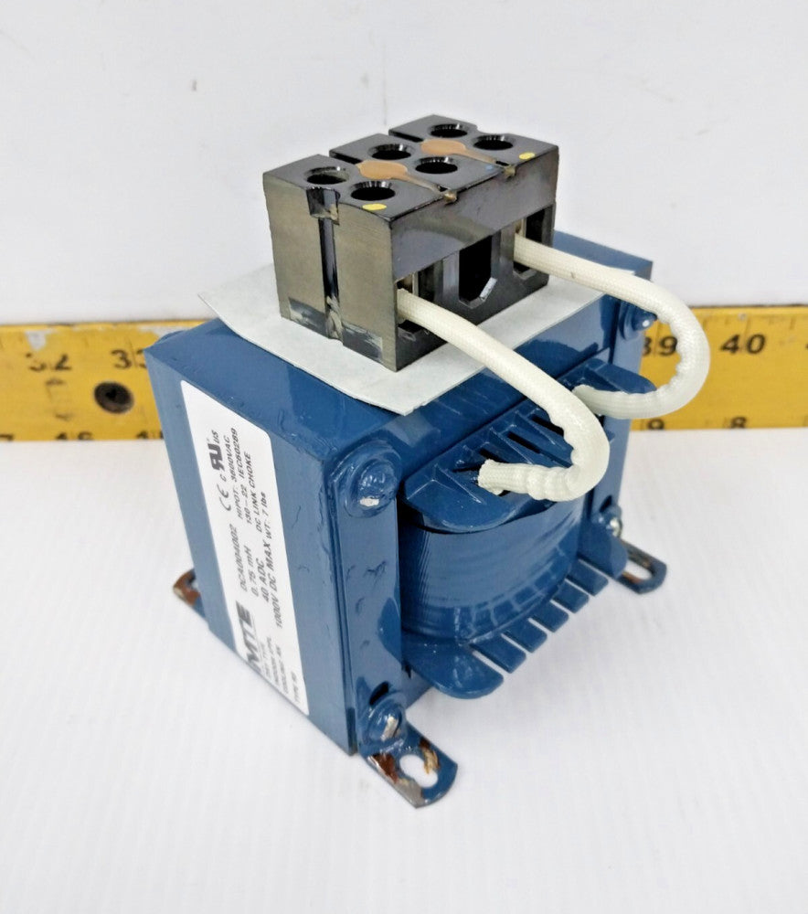 NEW MTE DC LINK CHOKE 0.75 mH 40 ADC 1000VDC MAX DRY TYPE INDOOR  DCA004002