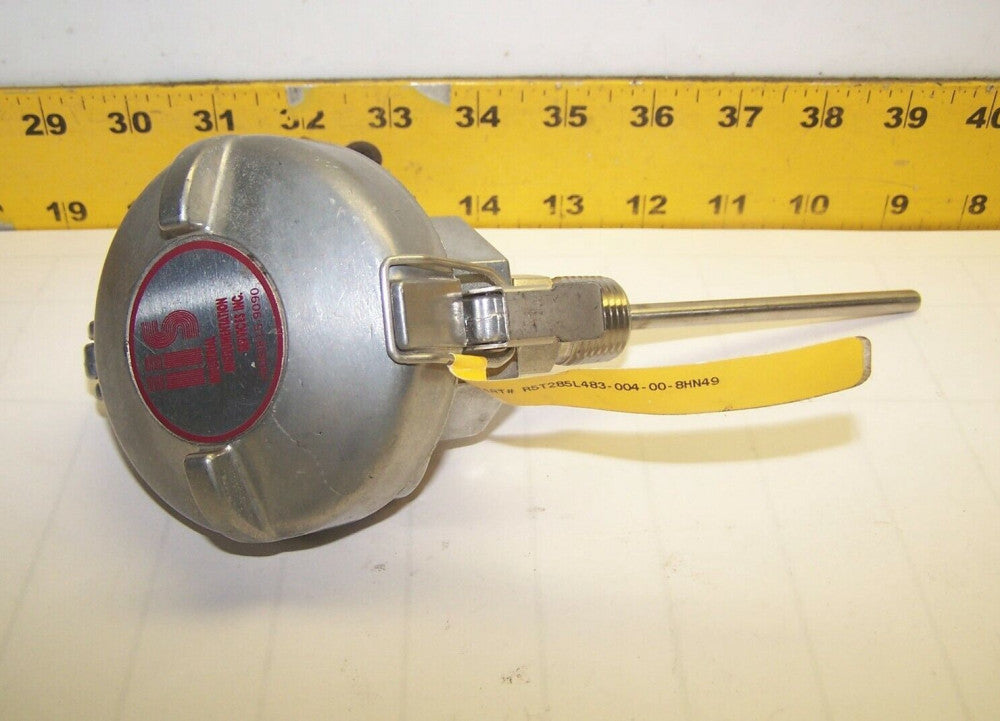 NEW IIS TEMPERATURE TRANSMITTER HEAD W/ 4" PROBE R5T285L483-004-00-8HN49