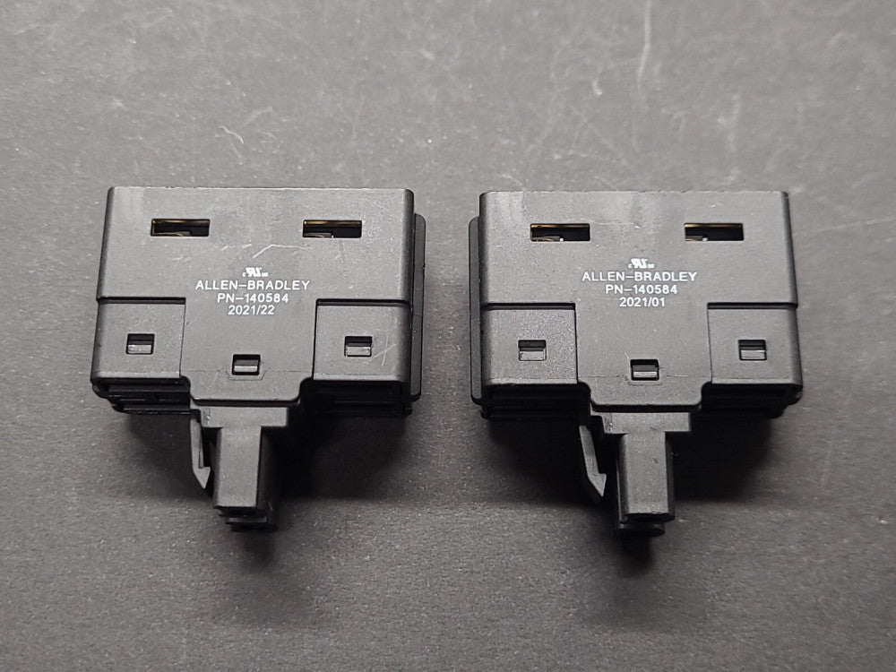 Lot of 2 New Allen Bradley PN-140581 Kinetix Servo Drive Bus T Connectors