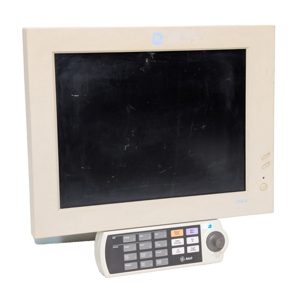 GE Adult CDA15T Medical Monitor Assembly, CDL1531A, 12VDC, 3.0A, No Adapter