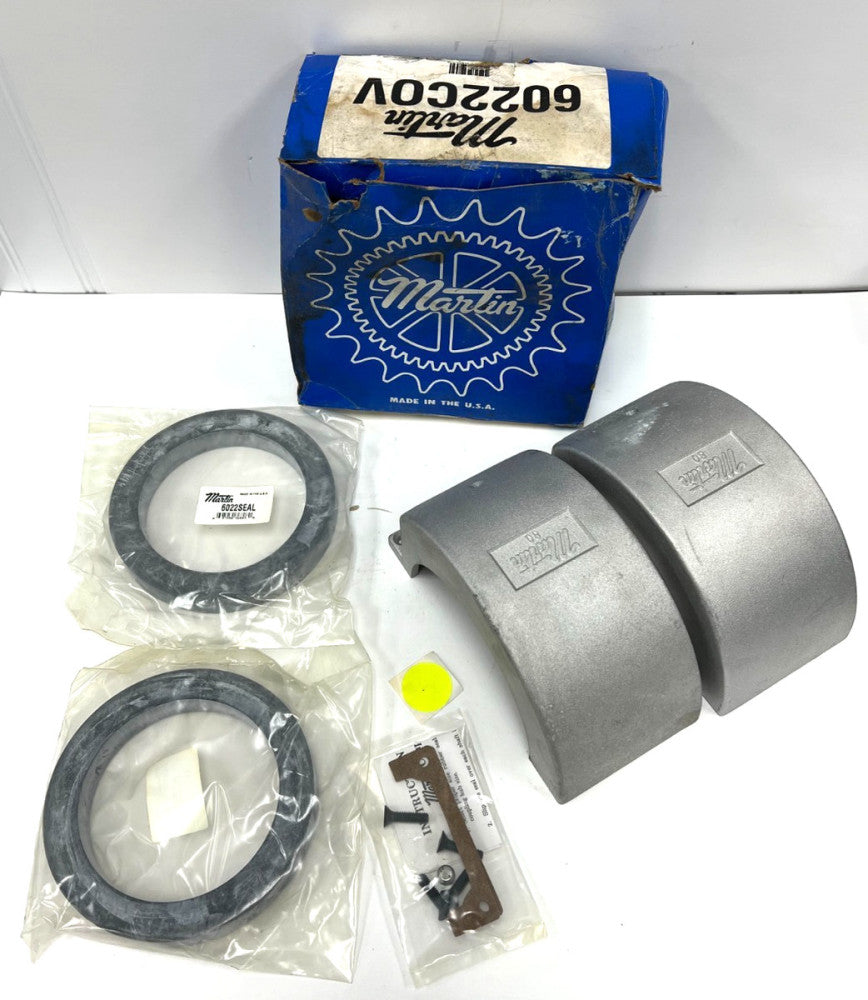 MARTIN 60220V CHAIN COUPLING COVER 60 CHAIN OD 8.1875" ALUMINUM FOR USE W/6022