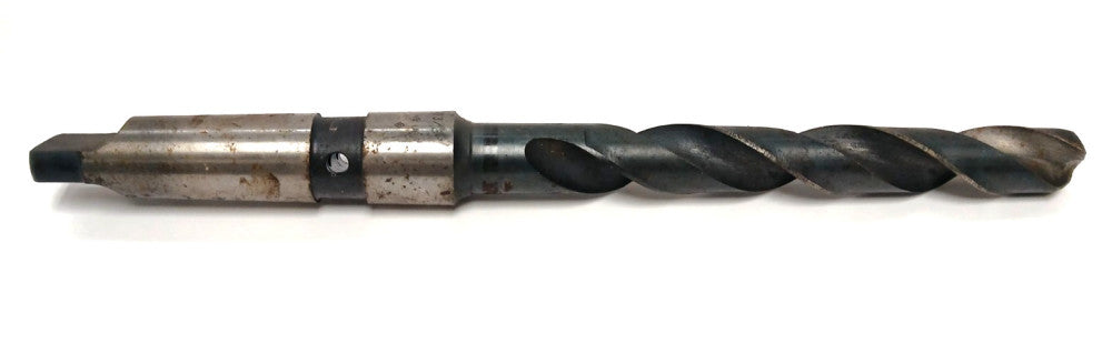 CLEVELAND 3/32" TWIST DRILL BIT W/TAPER SHANK MT3 COOLANT THROUGH 2 FLUTE HS