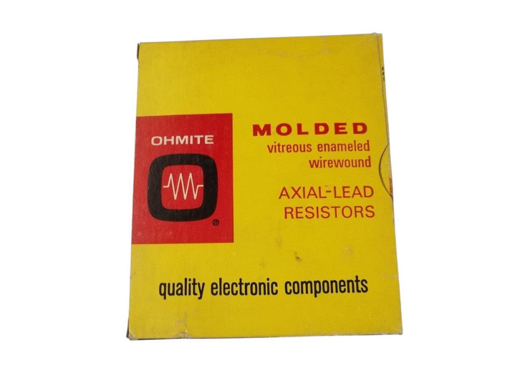 LOT OF 10 OHMITE 4811 AXIAL LEAD RESISTOR 11WATTS 600OHMS NSMP