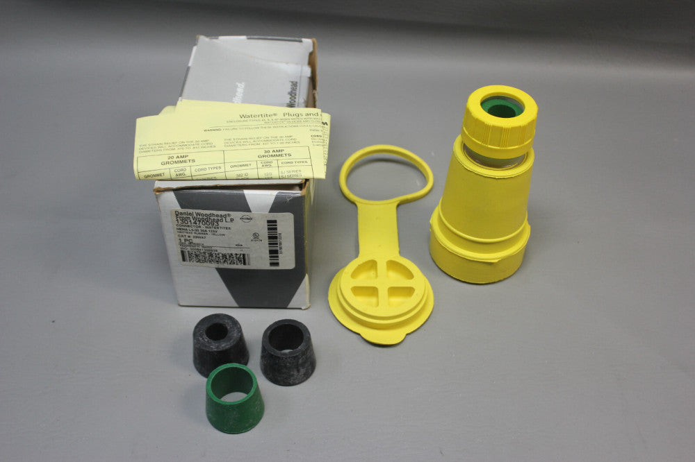 NEW Daniel Woodhead 29W47 Watertite Connector Neotex  1301470093 L5-30 30A 125V