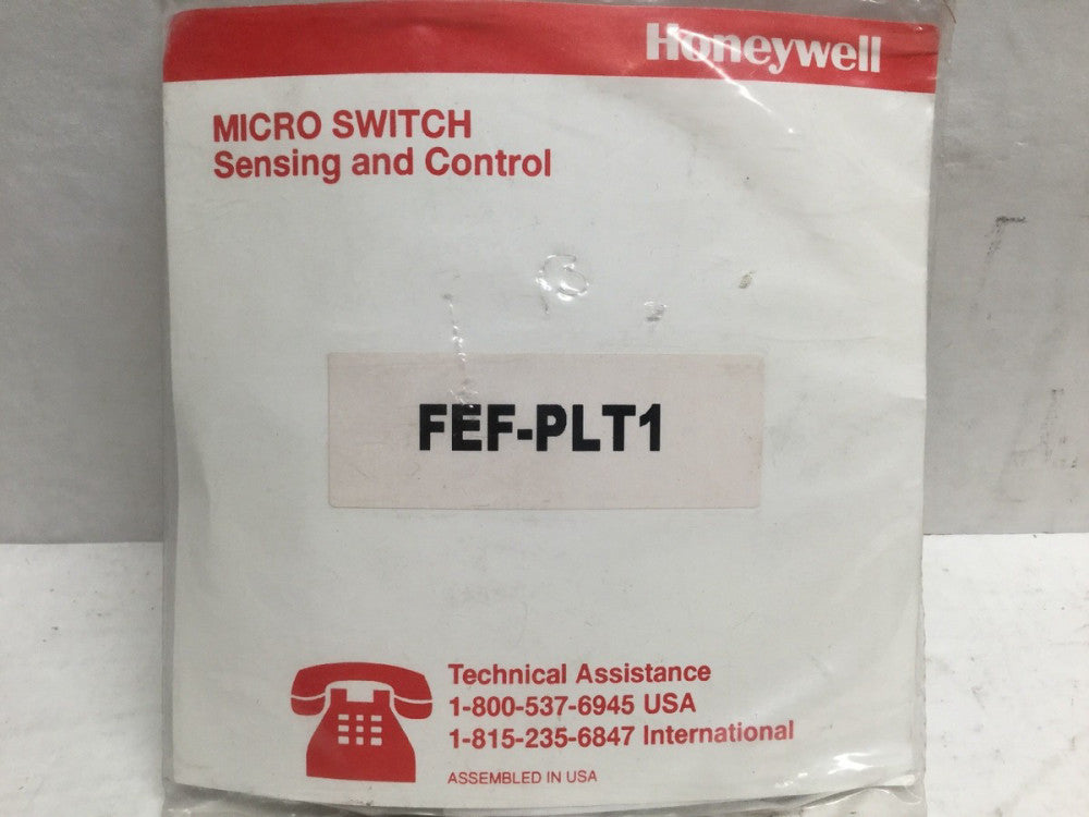 Honeywell FEF-PLT1 Micro Switch Sensing & Control 