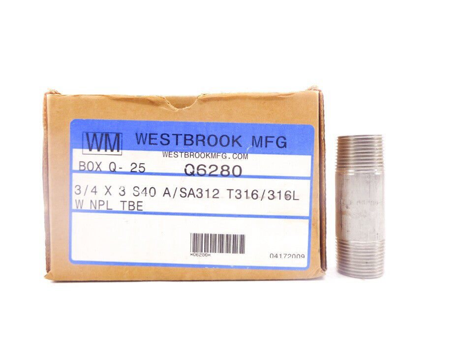 WESTBROOK Q6280 (PKG OF 25) NSMP