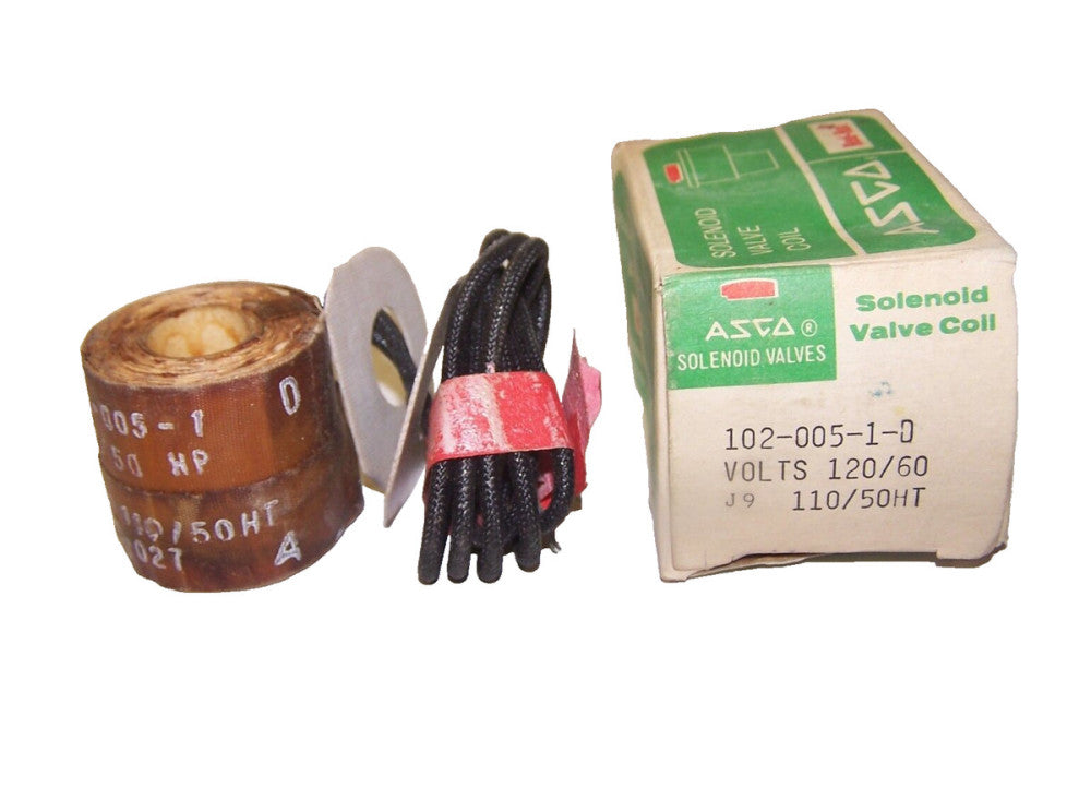NEW ASCO 110/120 VAC SOLENOID VALVE COIL  102-005-1-D